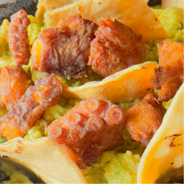 CHICHARRÓN DE PULPO